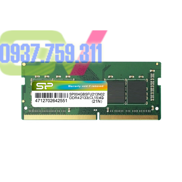 Hình ảnh của Ram laptop SILICON POWER DDR4 4Gb 2133 BH 12 Tháng 