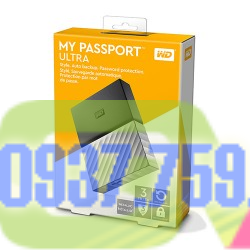 Hình ảnh của Ổ cứng WD My Passport Ultra 3TB Black-Gray (WDBFKT0030BGY) 4190000